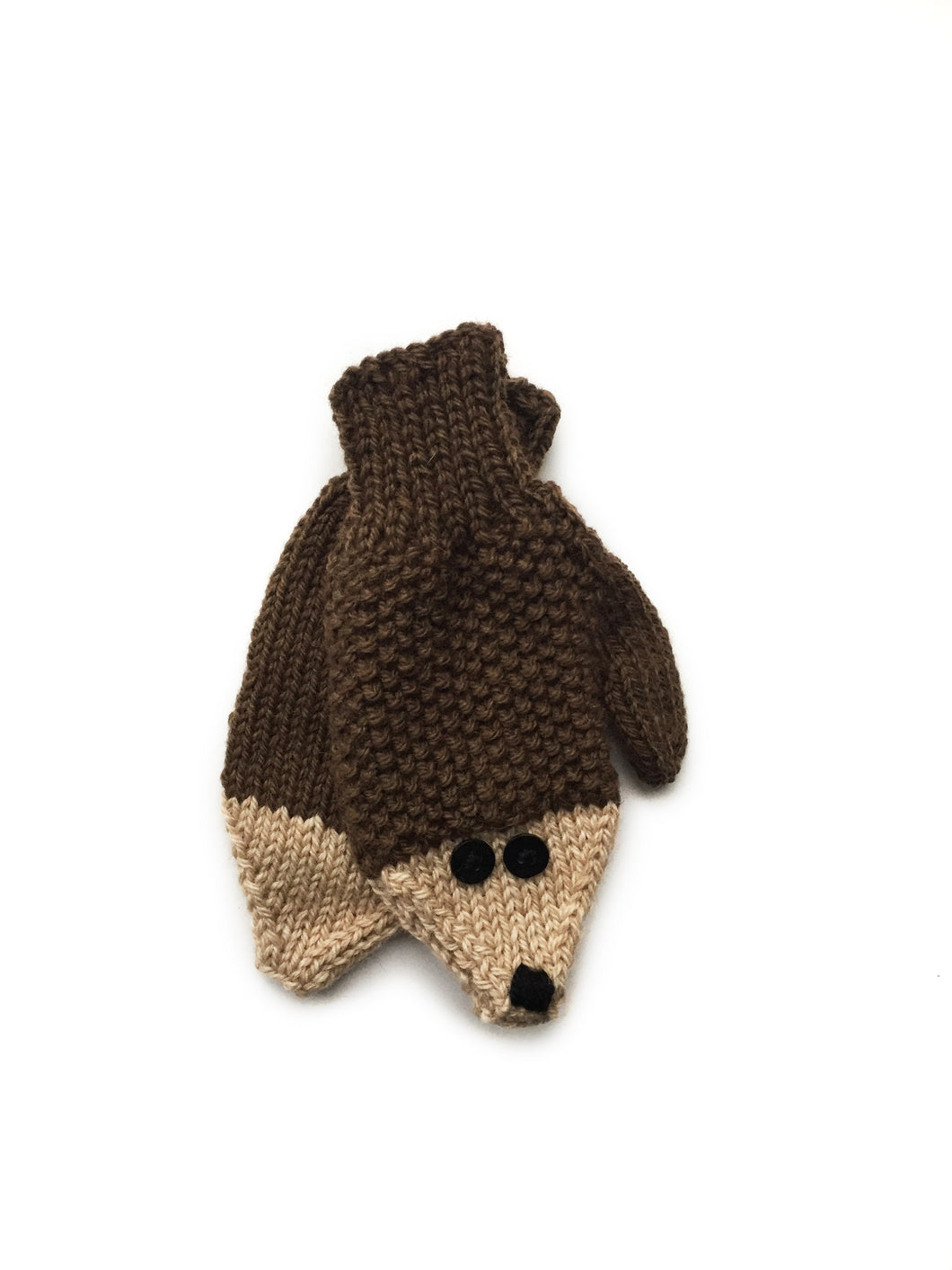 Hedgehog Mittens